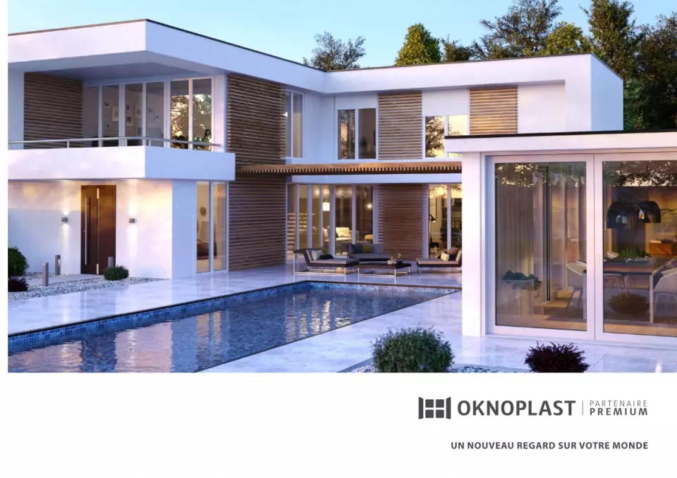 OKNOPLAST Premium – Fenêtres et personnalisation