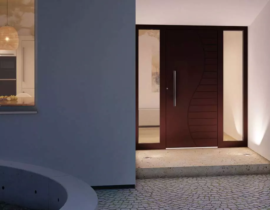 Découvrez les portes d’entrée aluminium ALUHAUS : modèles, coloris, poignées et équipements de sécurité pour personnaliser votre entrée.